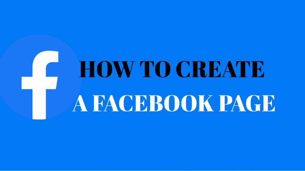 how to create a facebook page
